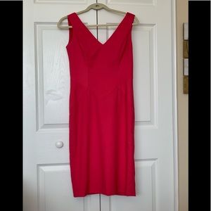 Sophisticated pink dress.